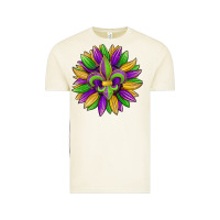 Vintage Arctic mardi gras carnival sunflower Vintage Tee - Jasminsmagicworld