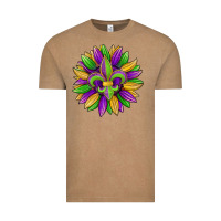 Vintage Coffee mardi gras carnival sunflower Vintage Tee - Jasminsmagicworld