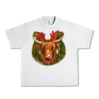 Lunar Rock christmas highland cow mistletoe Christmas Urban Heavy Tee - Jasminsmagicworld