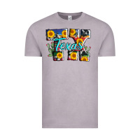 Texas Tx Serape Sunflower Cowhide Vintage Tee | Teevron