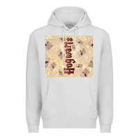 Dove Grey hogwarts with letters Premium Hoodie - TumblerDesignByShophia