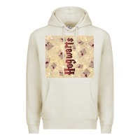Oatmeal Heather hogwarts with letters Premium Hoodie - TumblerDesignByShophia