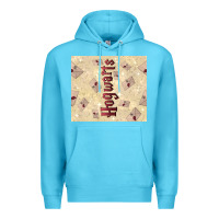 Ocean Blue hogwarts with letters Premium Hoodie - TumblerDesignByShophia