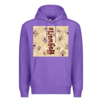 Purple hogwarts with letters Premium Hoodie - TumblerDesignByShophia