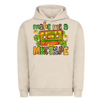 Pigment French Oak Make me a mixtape St. Patrick's Day Urban Hoodie - OliviaCreatesArt