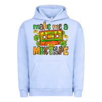 Pigment Grape Ice Make me a mixtape St. Patrick's Day Urban Hoodie - OliviaCreatesArt