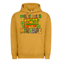Pigment Peanut Butter Make me a mixtape St. Patrick's Day Urban Hoodie - OliviaCreatesArt