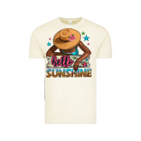 Vintage Arctic Hello sunshine Vintage Tee - NancyCooperArtShop