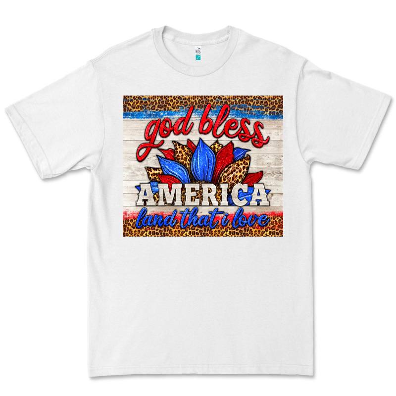 God Bless America Land That I Love Premium Tee by HRA Design Shop | Teevron