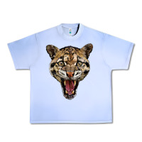 Grape Ice ocelot head Urban Heavy Tee - LillyAllenDesigns