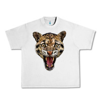 Lunar Rock ocelot head Urban Heavy Tee - LillyAllenDesigns