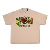 Burro peace love  elf Urban Heavy Tee - AdoDesignShop