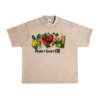 French Oak peace love  elf Urban Heavy Tee - AdoDesignShop