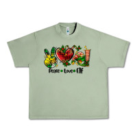 Oil Green peace love  elf Urban Heavy Tee - AdoDesignShop