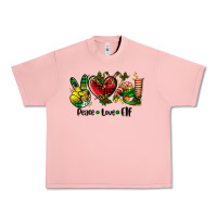 Salmon peace love  elf Urban Heavy Tee - AdoDesignShop