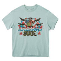 Arona All American dude 4th of July Heavy Core Tee - CowGirlArtShop