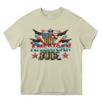 Mossy All American dude 4th of July Heavy Core Tee - CowGirlArtShop