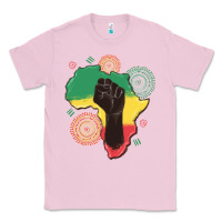 Bubblegum Pink africa map Classic Tee - MaliasSmallBusiness