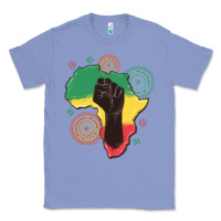 Colony Blue africa map Classic Tee - MaliasSmallBusiness