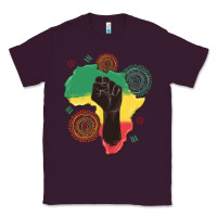 Plum africa map Classic Tee - MaliasSmallBusiness