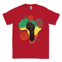 Red africa map Classic Tee - MaliasSmallBusiness