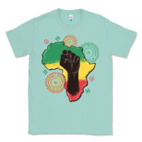 Seafoam africa map Classic Tee - MaliasSmallBusiness