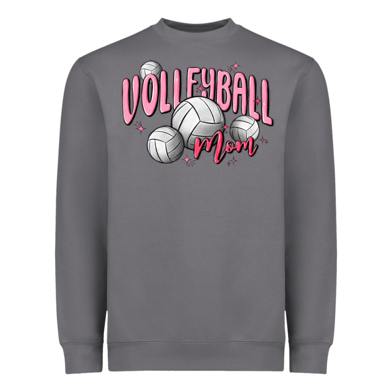 Volleyball Mom Heavyweight Sweatshirt by MaliasSmallBusiness | Teevron