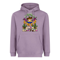 Lavender Nacho average Mom Heavyweight Hoodie - NancyCooperArtShop