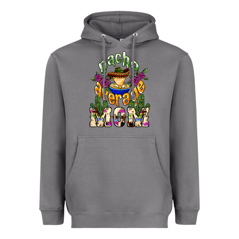Nacho Average Mom Heavyweight Hoodie by NancyCooperArtShop | Teevron