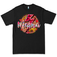 Black mama lighting bolt Premium Tee - RacoonDesign