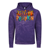 Cloud Purple Hello pumpkin Vintage Hoodie - RanaPortraitStore