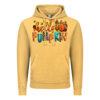 Vintage Mustard Hello pumpkin Vintage Hoodie - RanaPortraitStore