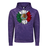 Cloud Purple mexico sunflower Vintage Hoodie - AdoDesignShop