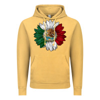 Vintage Mustard mexico sunflower Vintage Hoodie - AdoDesignShop