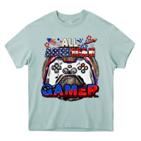 Arona All American gamer 4th of july Heavy Core Tee - CowGirlArtShop