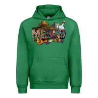 Emerald Mexico Urban Hoodie - FaDigitalArtStudio