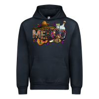 Navy Mexico Urban Hoodie - FaDigitalArtStudio