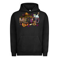 Pigment Black Mexico Urban Hoodie - FaDigitalArtStudio
