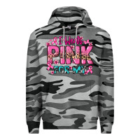 Slate Camo I wear pink for my custom name Cancer Awareness Premium Hoodie - HowdyJamesFarm