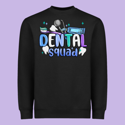 Dental Squad Heavyweight Sweatshirt Designed By Maliassmallbusiness
