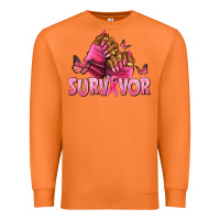 Carrot Breast Cancer survivor afro nails Premium Sweatshirt - NancyCooperArtShop