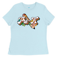 Baby Blue pre k Ladies Tee - JahusDesignShop