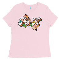 Bubblegum Pink pre k Ladies Tee - JahusDesignShop