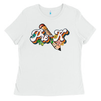 White pre k Ladies Tee - JahusDesignShop
