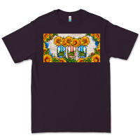 Plum american mason jar sunflower license plate Premium Tee - HRA Design Shop