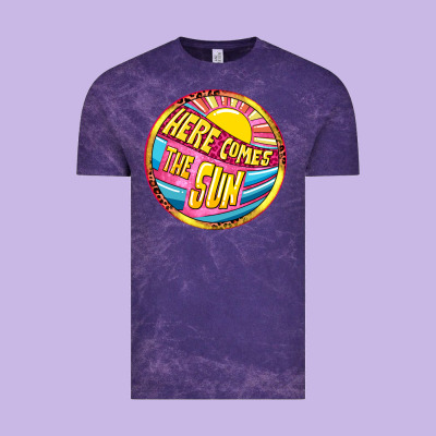 Here Comes The Sun Vintage Tee Designed By Nancycooperartshop