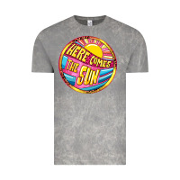 Cloud Rock Here comes the sun Vintage Tee - NancyCooperArtShop