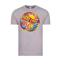 Vintage Zinc Here comes the sun Vintage Tee - NancyCooperArtShop