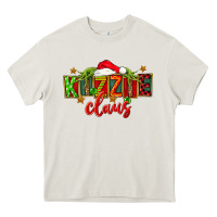 Cream Christmas kizzie claus Heavy Core Tee - FaDigitalArtStudio