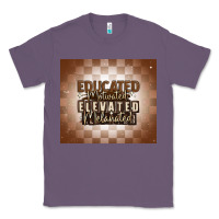 Lavender educated motivated elevated melanated Classic Tee - MaliasSmallBusiness